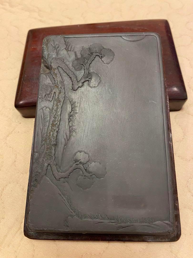 【年始値下げ】硯⑩端渓硯（老抗水巖） 年始げ硯⑩端渓硯（老抗水巖） 硯と溌墨 ～老坑